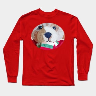 Teddy Bear Close Up Portrait Long Sleeve T-Shirt